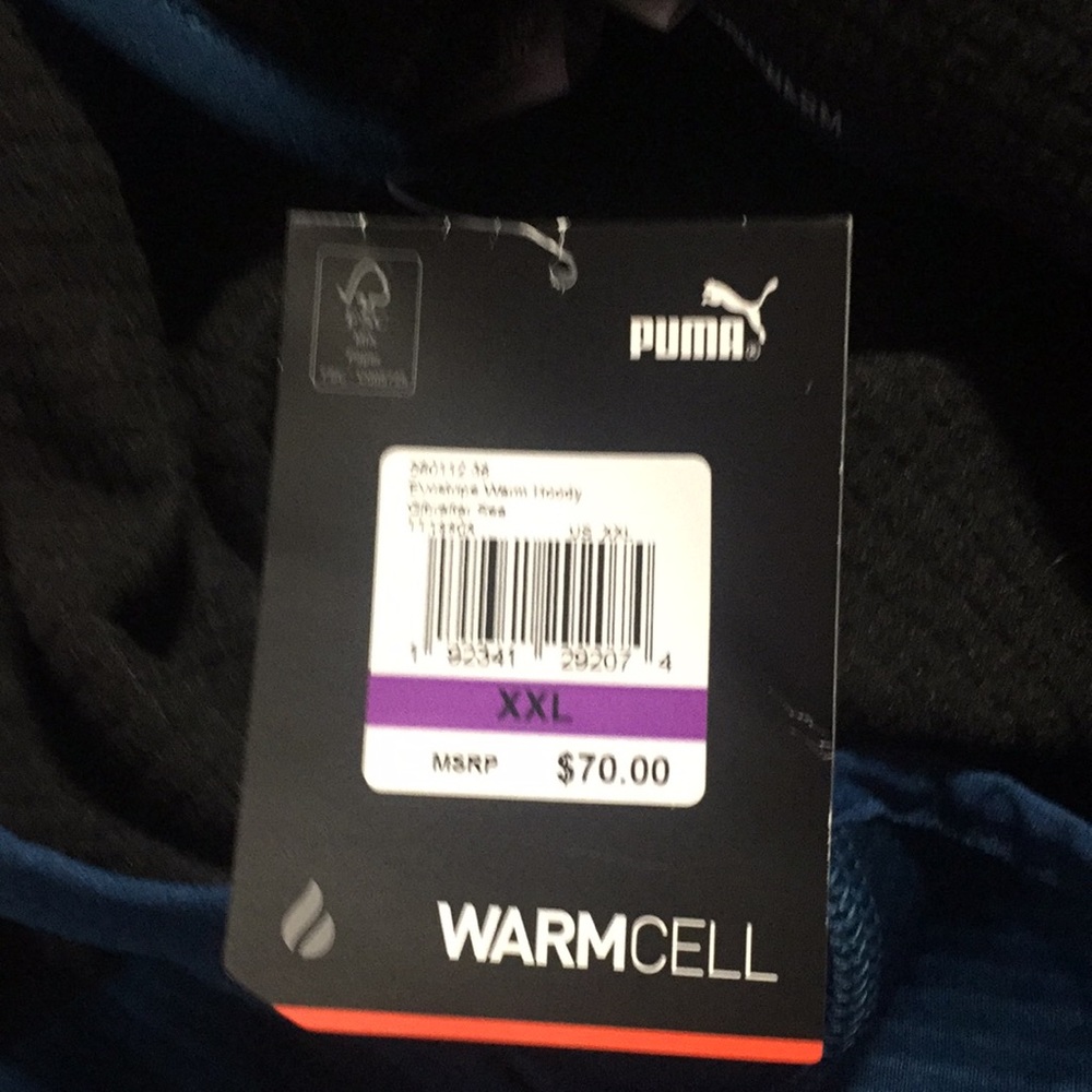 Trade for another puma item? Puma warmcell hoodie NWT - Picture 5 of 8